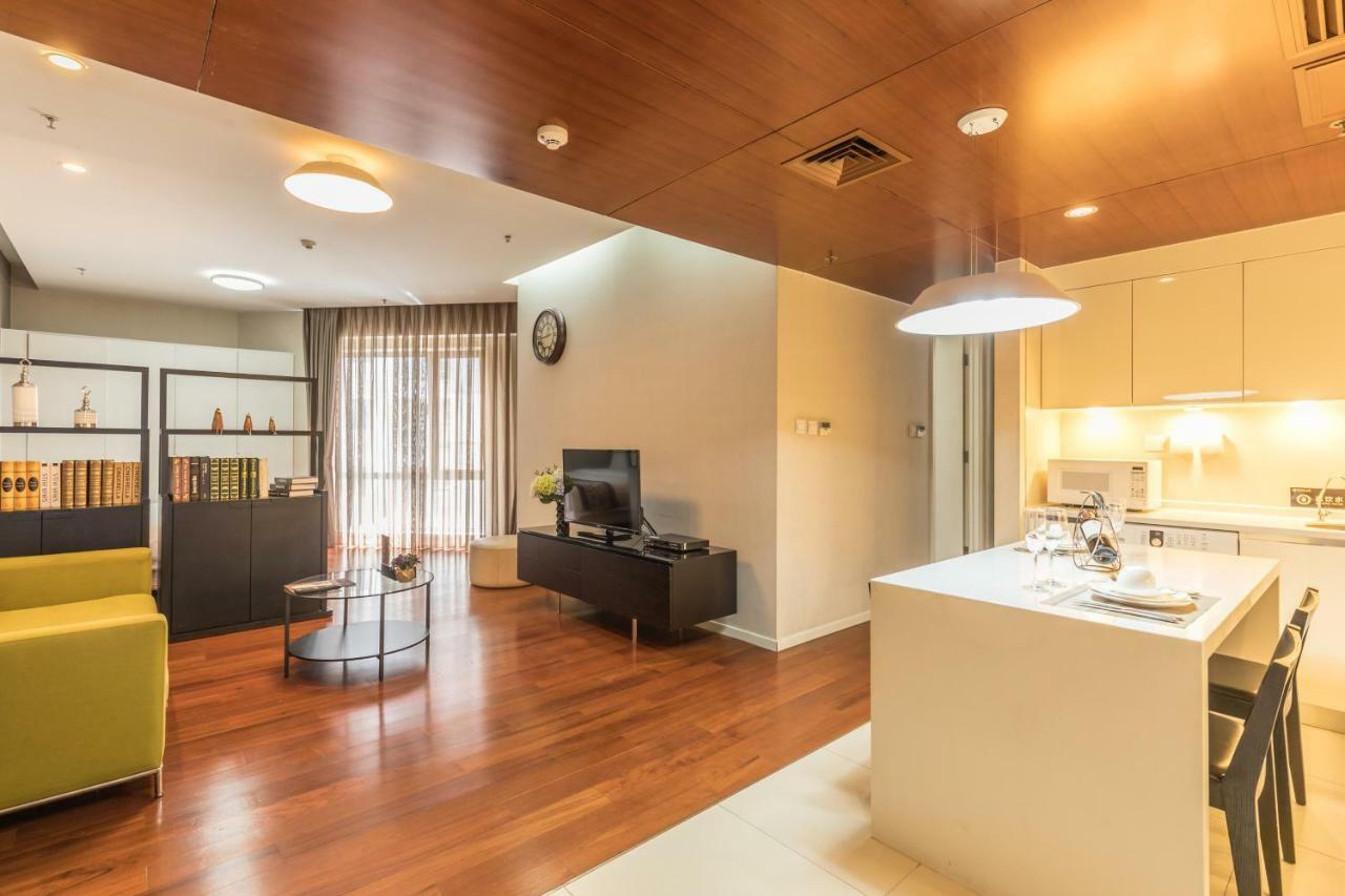 Jiu Du Hui Serviced Apartment Pequim Exterior foto